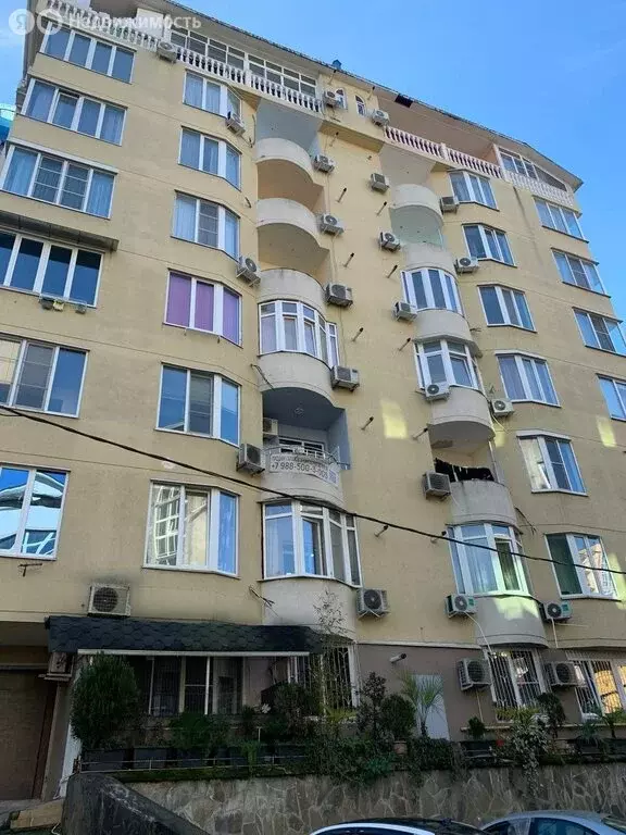 1-комнатная квартира: Сочи, микрорайон Мамайка, улица Плеханова, 53/7 ... - Фото 2