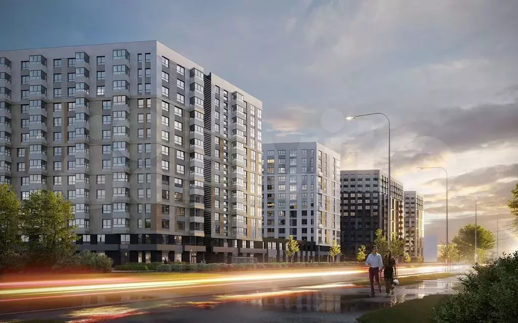Квартира-студия, 23,6 м, 3/14 эт. - Фото 1