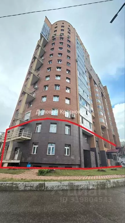 Офис в Красноярский край, Красноярск ул. Борисова, 28 (1088 м) - Фото 0