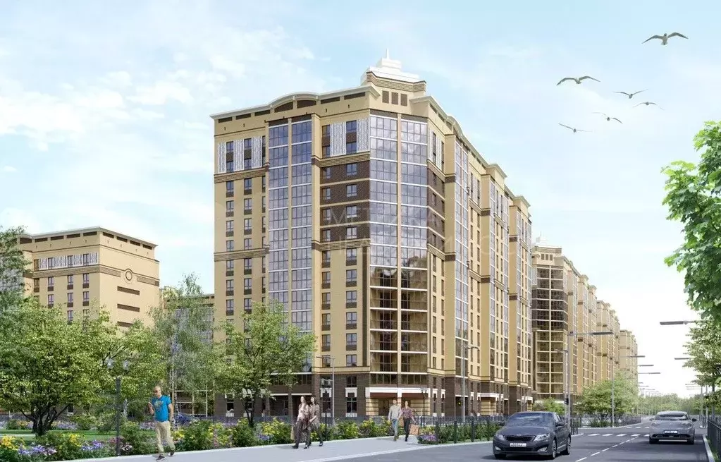 2-к кв. Тюменская область, Тюмень ул. Тимофея Кармацкого, 5 (91.3 м) - Фото 1