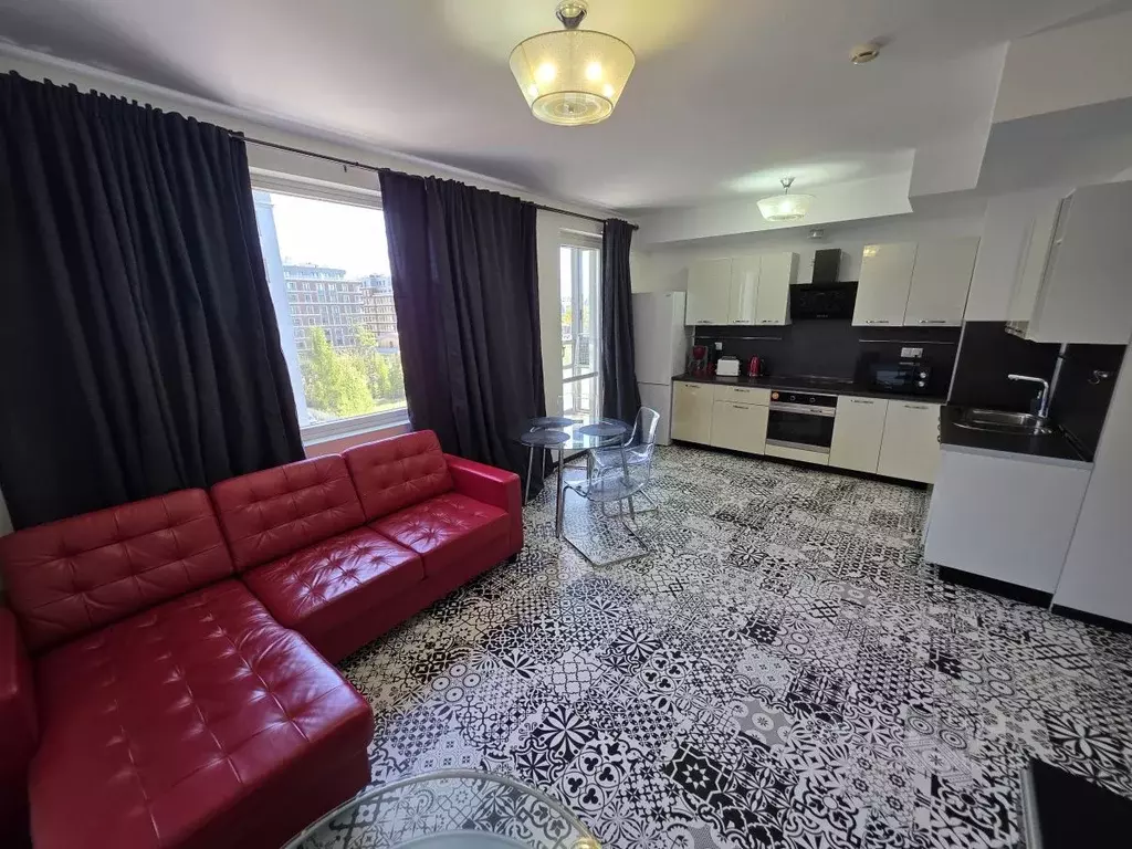 Студия Санкт-Петербург Аптекарский просп., 18 (33.0 м) - Фото 1