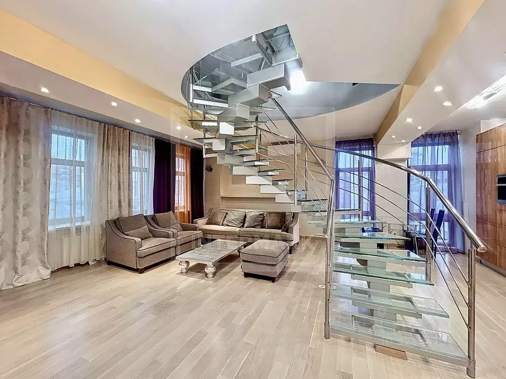 3-к кв. Москва пер. Лялин, 19К1 (124.0 м) - Фото 1