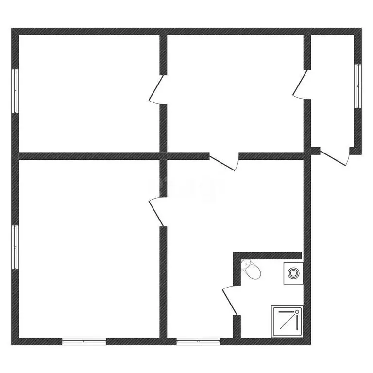 Дом в Бийск, Огородная улица (44.2 м) - Фото 0