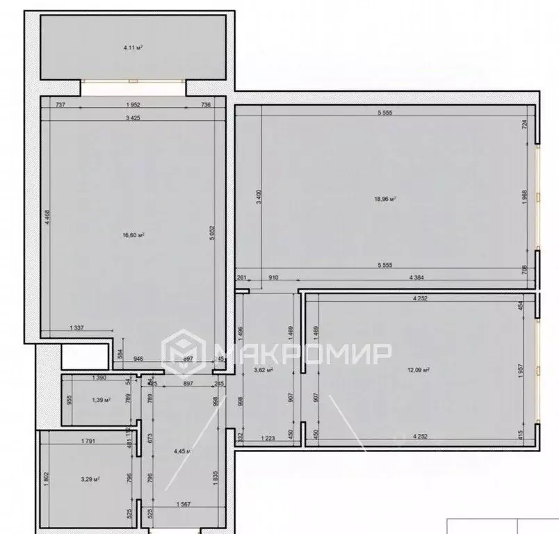 2-к кв. Москва Варшавское ш., 170Ек4 (60.0 м) - Фото 1