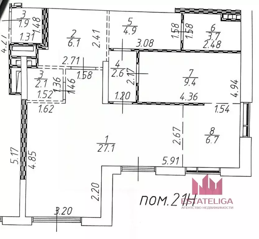Помещение свободного назначения в Москва Производственная ул., 17 (51 ... - Фото 2