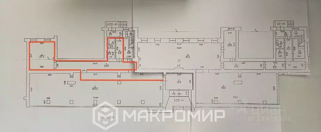 Помещение свободного назначения в Санкт-Петербург просп. Кима, 4А (70 ... - Фото 2