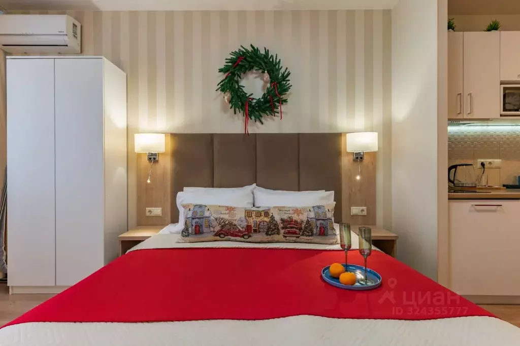 Студия Краснодарский край, Краснодар ул. Конгрессная, 15 (22.0 м) - Фото 2