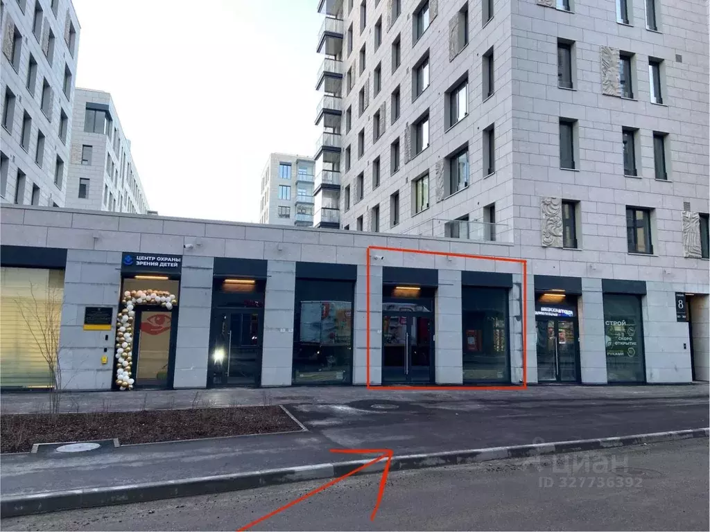 Помещение свободного назначения в Санкт-Петербург наб. Черной речки, ... - Фото 2