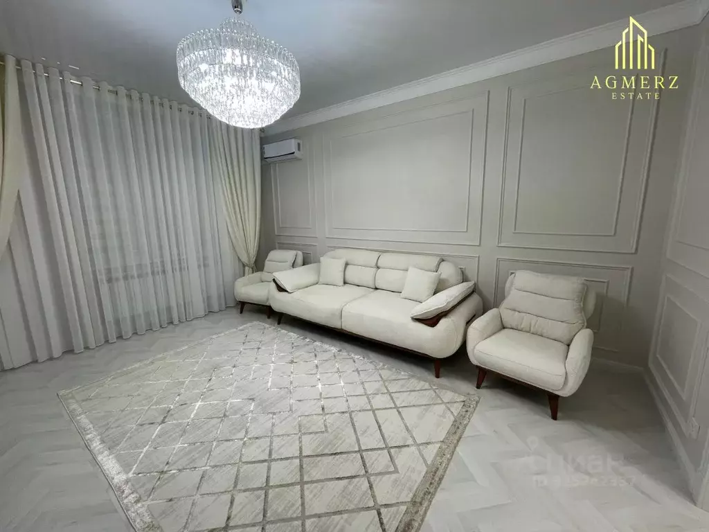 2-к кв. Чеченская республика, Грозный ул. Сайханова, 133к13 (75.0 м) - Фото 2