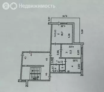 Дом в Абакан, улица Белинского (50.4 м) - Фото 2