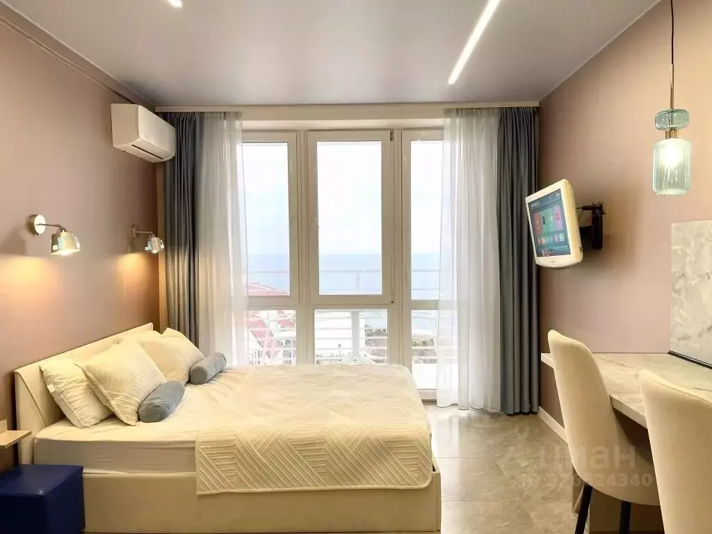 Студия Севастополь ш. Фиолентовское, 134к5 (27.0 м) - Фото 1