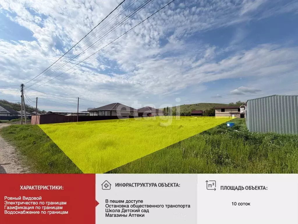 Участок в Доброе, Славянская улица (10 м) - Фото 1