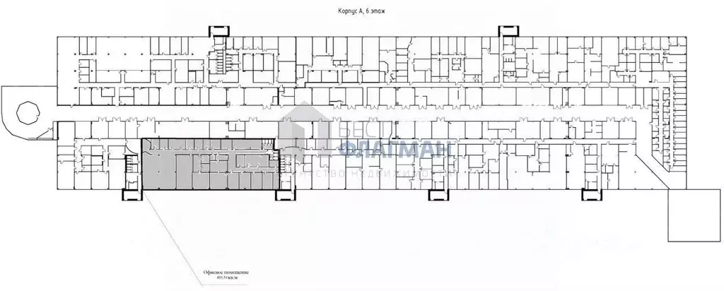 Офис в Москва Киевское шоссе, 22-й км, 4с1кА (894 м) - Фото 1