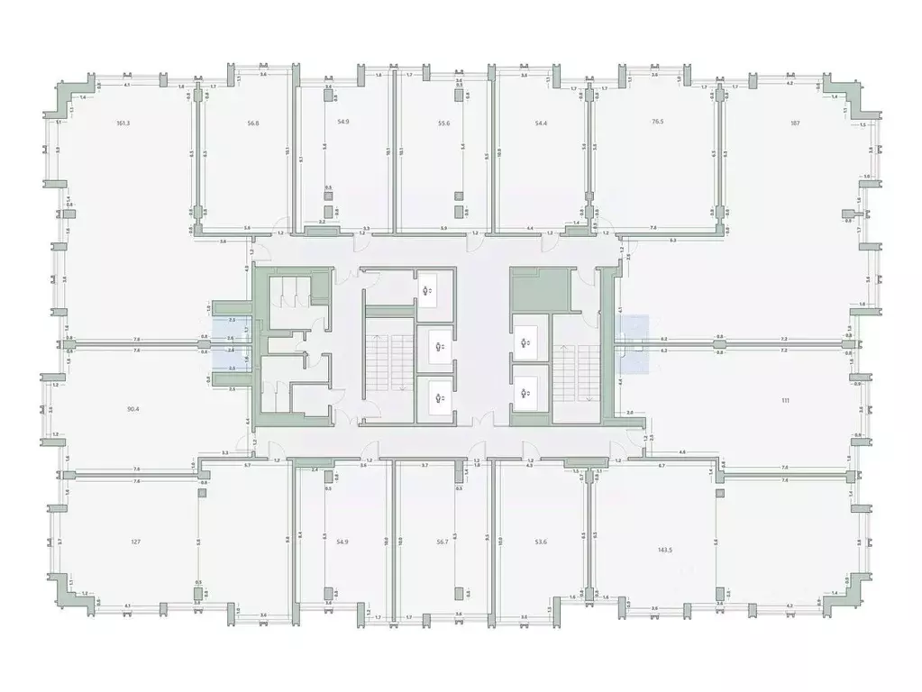 Офис в Москва 1-й Варшавский проезд, 1АС32 (144 м) - Фото 2