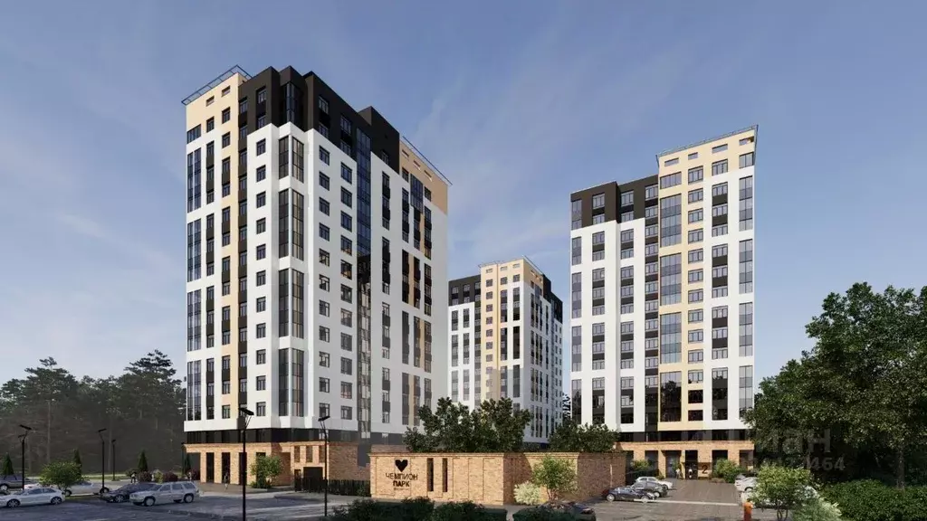 1-к кв. Кемеровская область, Кемерово Чемпион-парк жилой комплекс ... - Фото 1