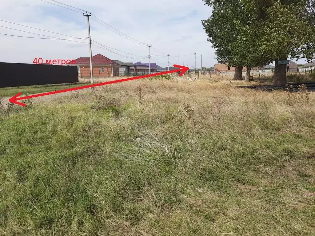 Участок в Адыгея, Тахтамукайский район, Старобжегокай аул Красная ул. ... - Фото 1