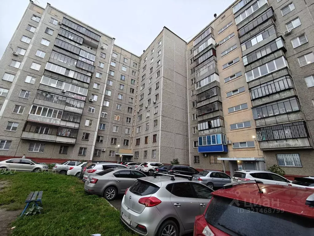 2-к кв. Челябинская область, Челябинск ул. Дегтярева, 102А (52.3 м) - Фото 1