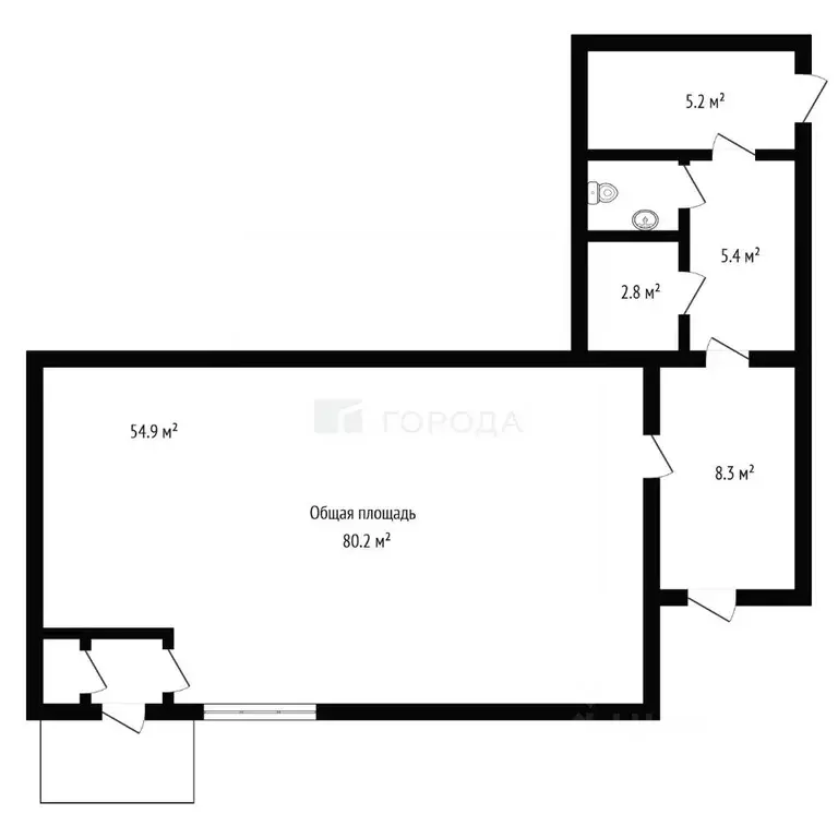 Торговая площадь в Новосибирская область, Новосибирский район, с. ... - Фото 2