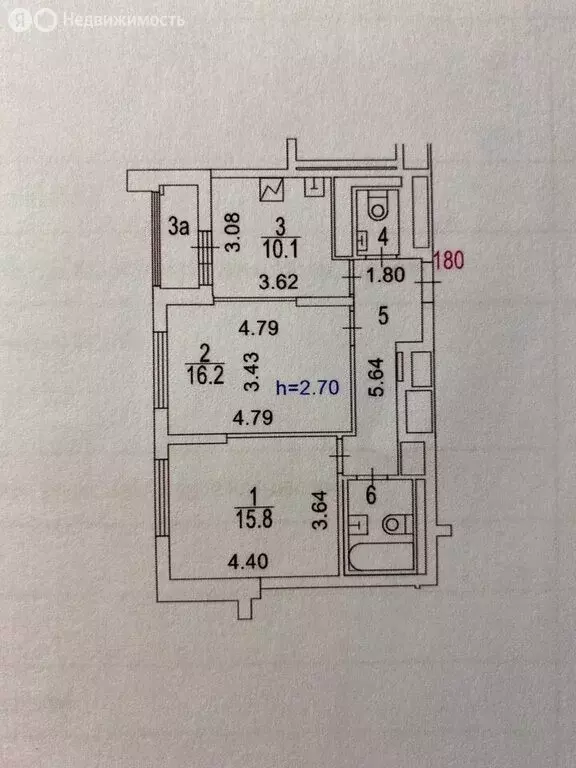 2-комнатная квартира: Москва, Совхозная улица, 55к1 (57 м) - Фото 1