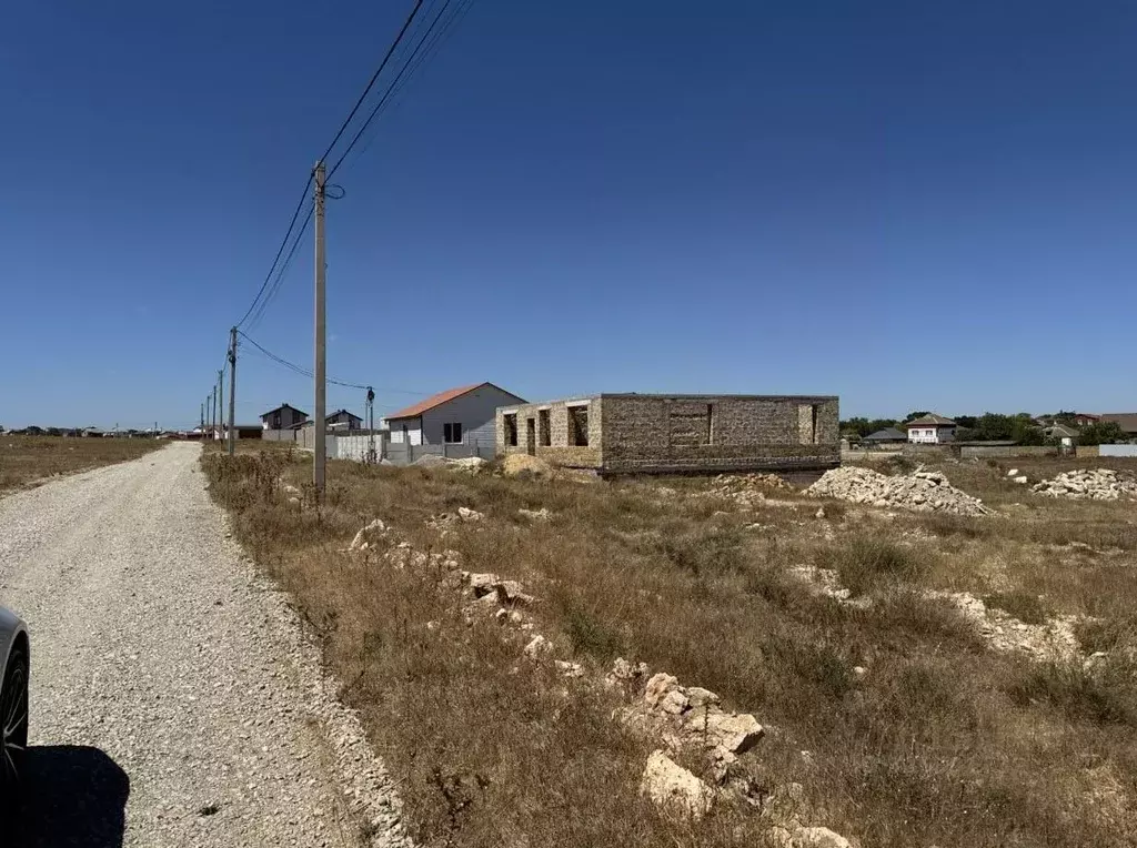 Участок в Крым, Сакский район, с. Суворовское ул. Спутниковая (8.0 ... - Фото 1