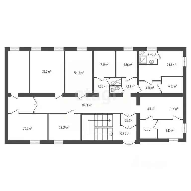 Офис в Красноярский край, Красноярск Томская ул., 4Б (2250 м) - Фото 2