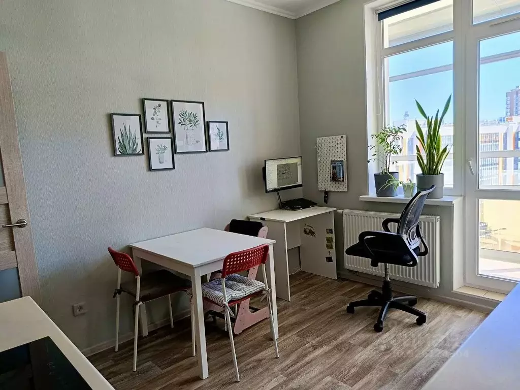 1-к кв. Ленинградская область, Всеволожский район, пос. Бугры бул. ... - Фото 2