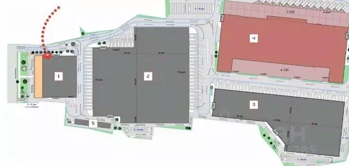 Склад в Московская область, Раменское ул. Михалевича, 49 (2700 м) - Фото 1