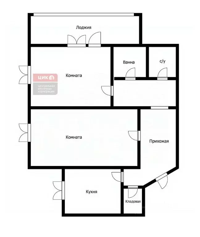 2-к кв. Рязанская область, Рязань Касимовское ш., 42к1 (53.5 м) - Фото 2