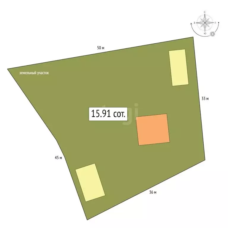 Участок в село Майма, Берёзовая улица (15.91 м) - Фото 0