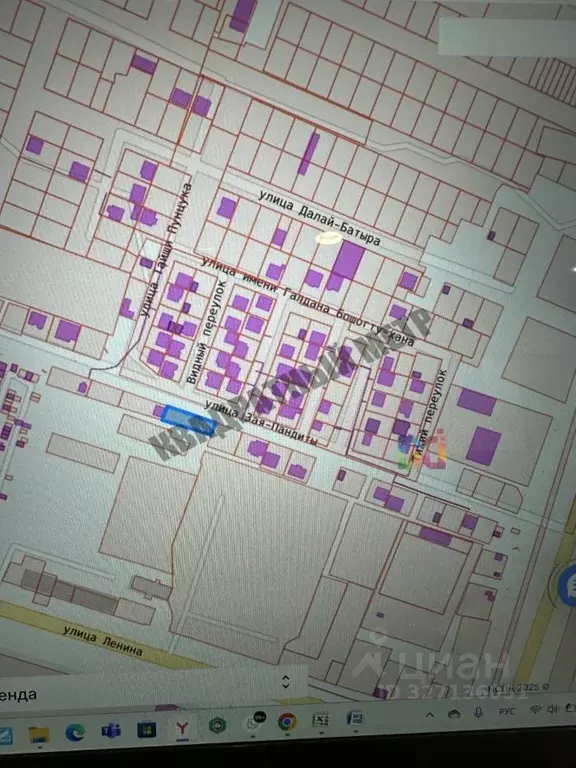 Участок в Калмыкия, Элиста ул. Зая-Пандиты (5.91 сот.) - Фото 1