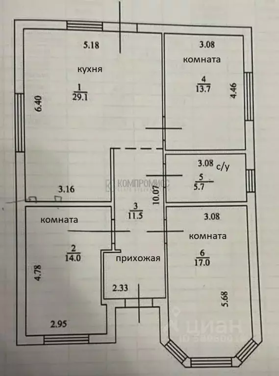 Дом в Краснодарский край, Краснодар пос. Березовый, ул. Карла Гусника ... - Фото 1