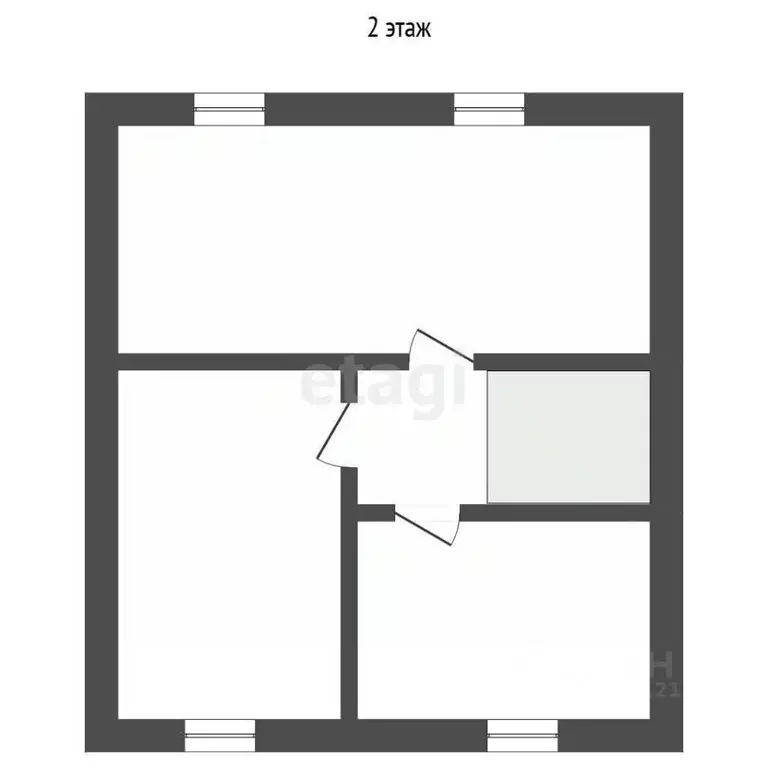 Дом в Пермский край, Краснокамский муниципальный округ, д. Новоселы ... - Фото 1
