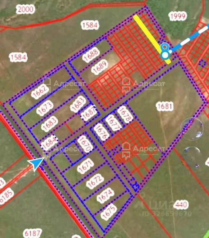 Участок в Волгоградская область, Городищенский район, Орловское с/пос, ... - Фото 1