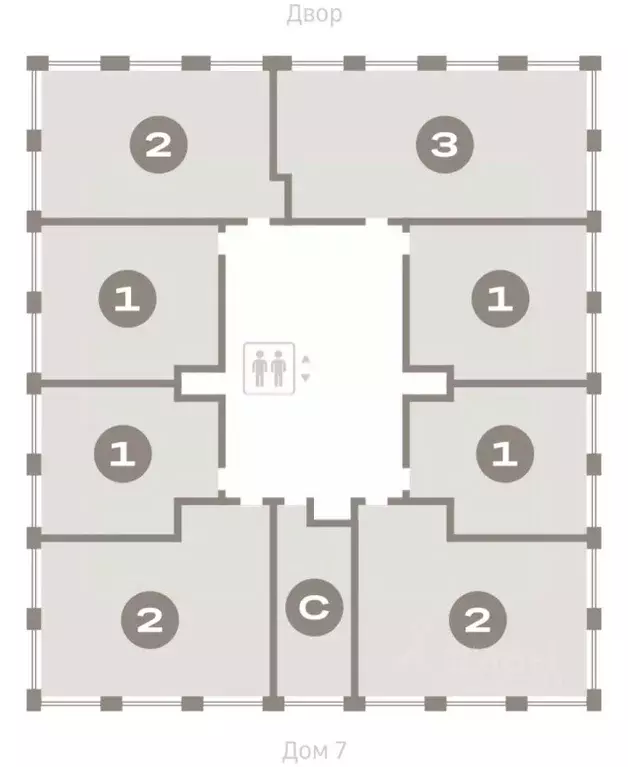 2-к кв. Тюменская область, Тюмень ул. Краснооктябрьская, 4 (68.75 м) - Фото 2