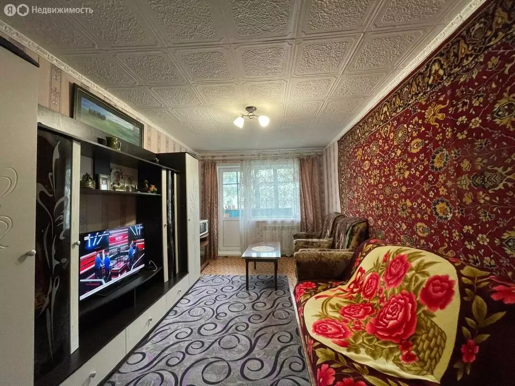 2-комнатная квартира: Корсаков, Зелёная улица, 3 (44 м) - Фото 0