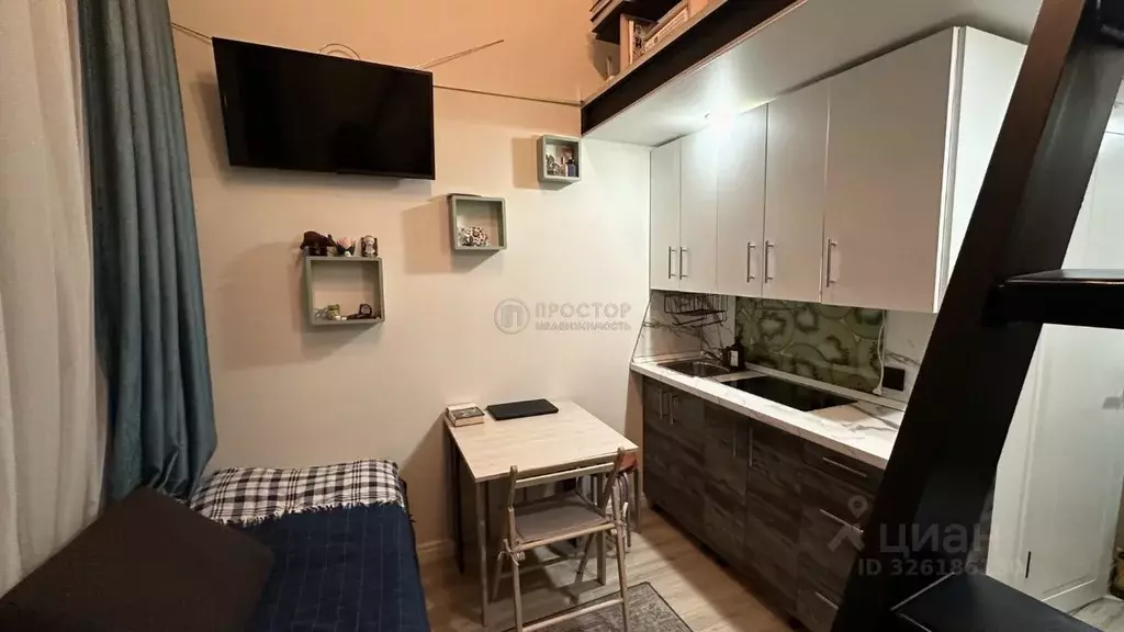 Студия Москва Херсонская ул., 41А (11.5 м) - Фото 1