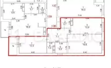 2-к кв. Москва ул. Яворки, 1к5 (56.9 м) - Фото 2