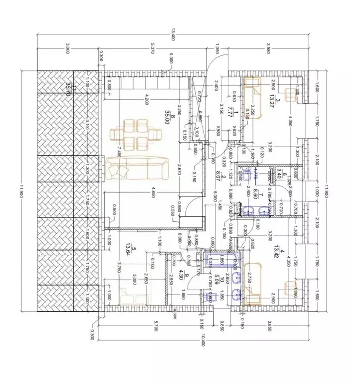Дом в Ленинградская область, Ломоносовский район, Гостилицкое с/пос, ... - Фото 2