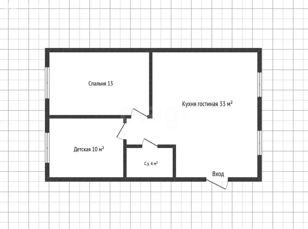 2-комнатная квартира: посёлок городского типа Семендер, 2-й ... - Фото 1