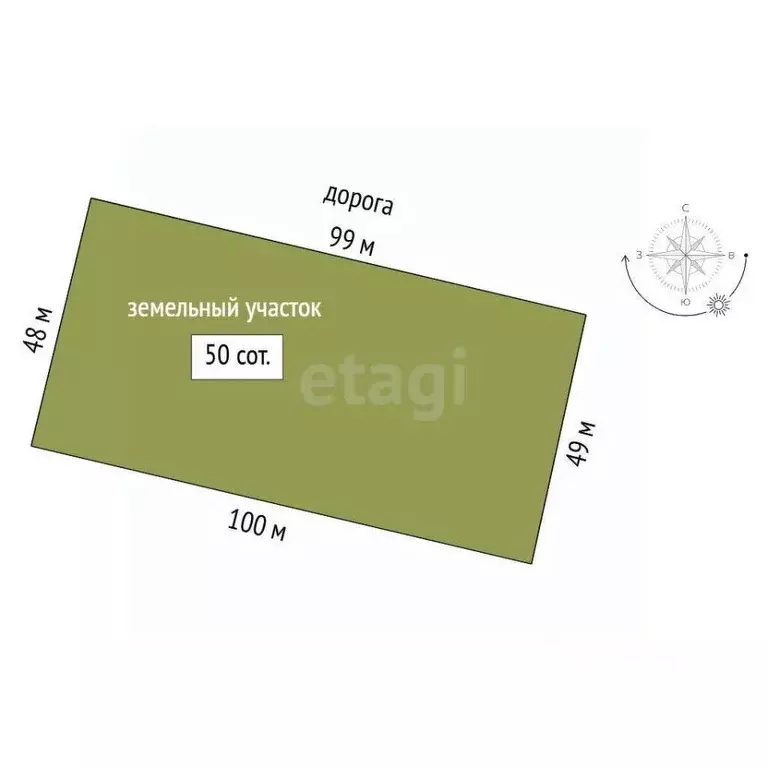 Участок в Тюменская область, Нижнетавдинский муниципальный округ, пос. ... - Фото 1