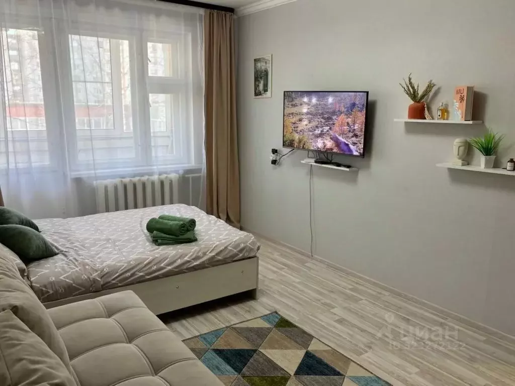 1-к кв. Чувашия, Чебоксары Эгерский бул., 57 (35.0 м) - Фото 2