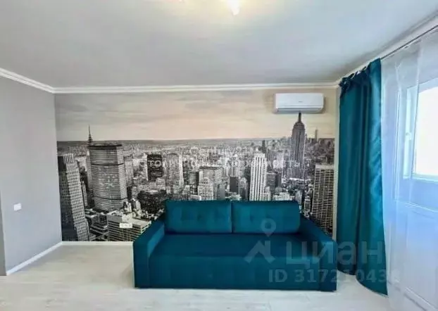 Студия Краснодарский край, Краснодар ул. Героя Пешкова, 14к4 (25.0 м) - Фото 1