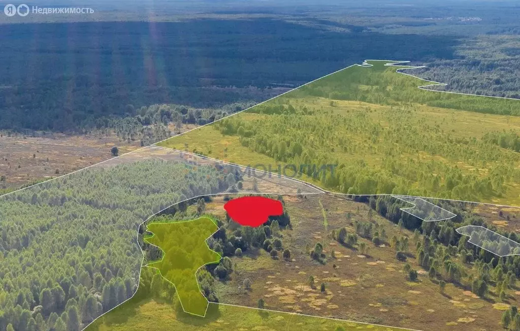 Участок в Нижегородская область, Дивеевский муниципальный округ, ... - Фото 1