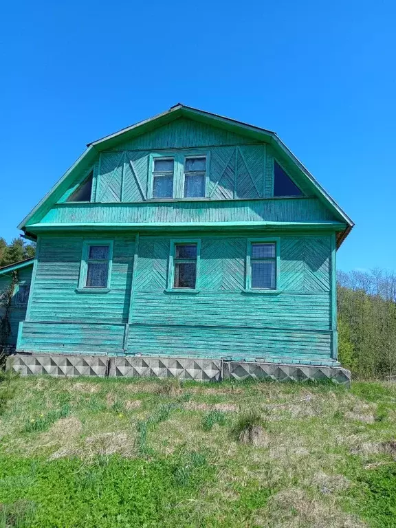 Дом в Ленинградская область, Тихвинский район, Борское с/пос, д. ... - Фото 0