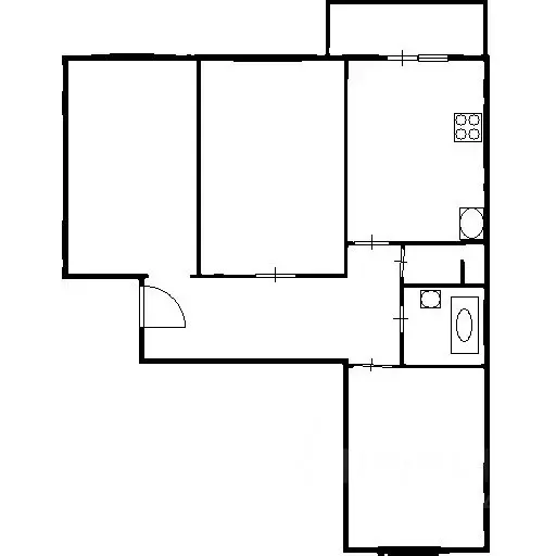 3-к кв. Санкт-Петербург пос. Парголово, Заречная ул., 17 (72.0 м) - Фото 2
