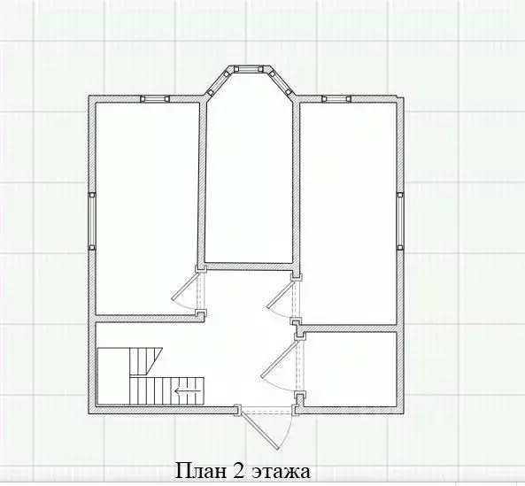 Дом в Тульская область, Алексин городской округ, д. Бухторма 9 (150 м) - Фото 1