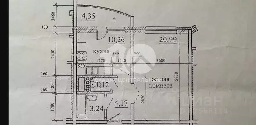 1-к кв. Новосибирская область, Новосибирск Горский мкр, 84 (40.0 м) - Фото 2