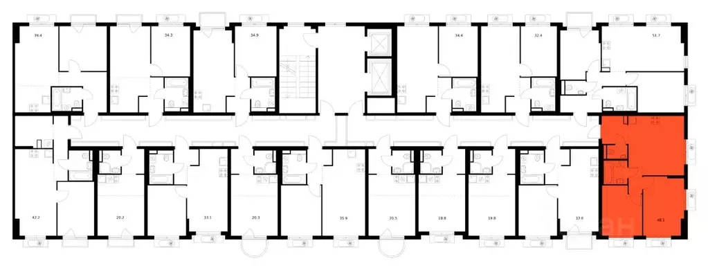 2-к кв. Московская область, Ленинский городской округ, Боброво пгт ... - Фото 2