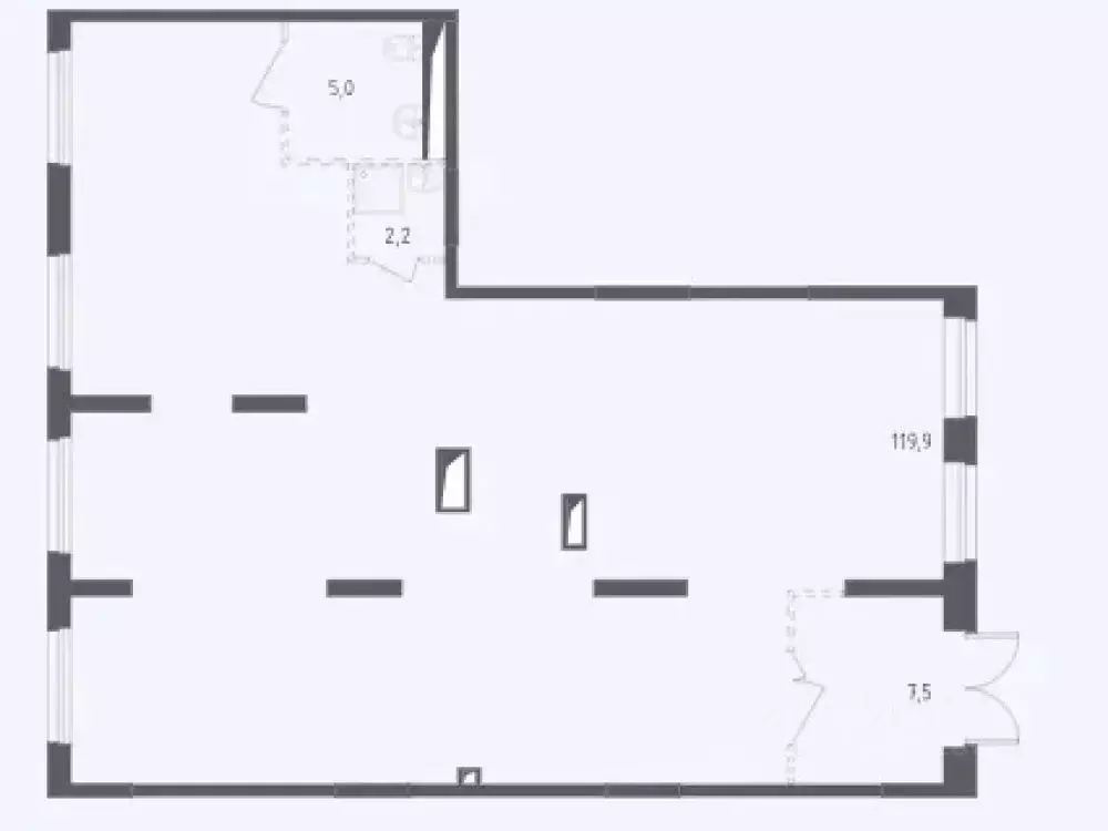 Торговая площадь в Московская область, Мытищи пер. 1-й Стрелковый, 5к1 ... - Фото 2