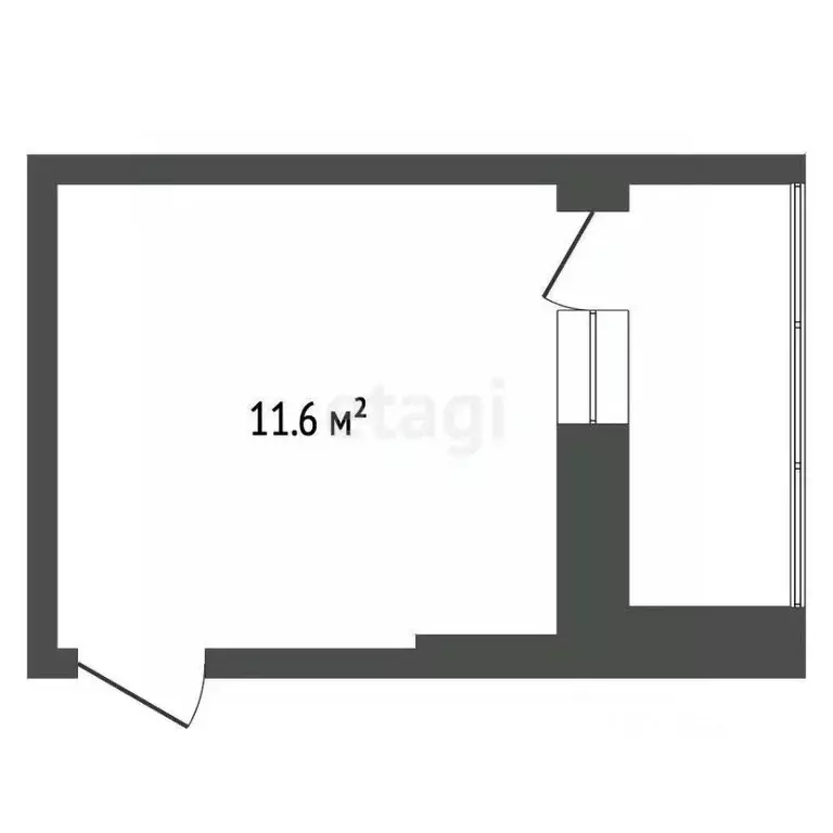 Комната Москва просп. Вернадского, 58 (16.5 м) - Фото 2